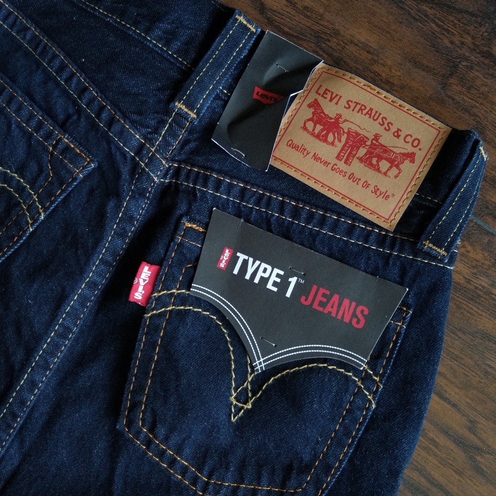 Levi's Type 1 Denim Pencil Skirt